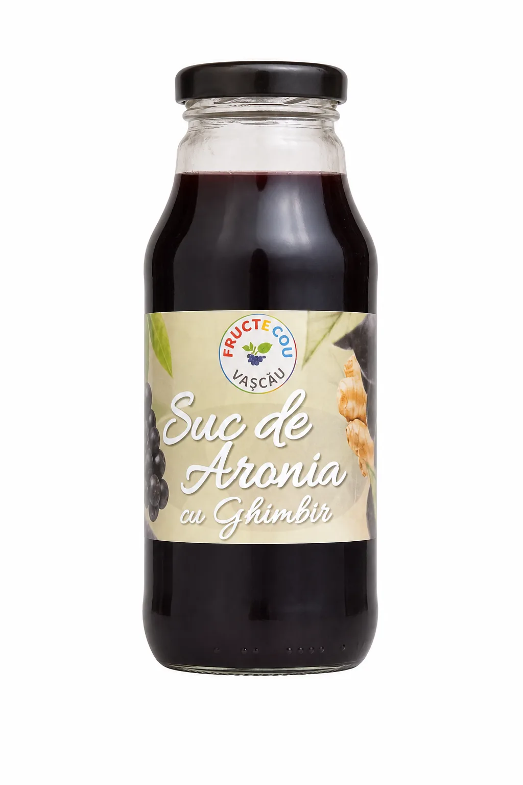 Suc de Aronia cu Ghimbir, 330 ml