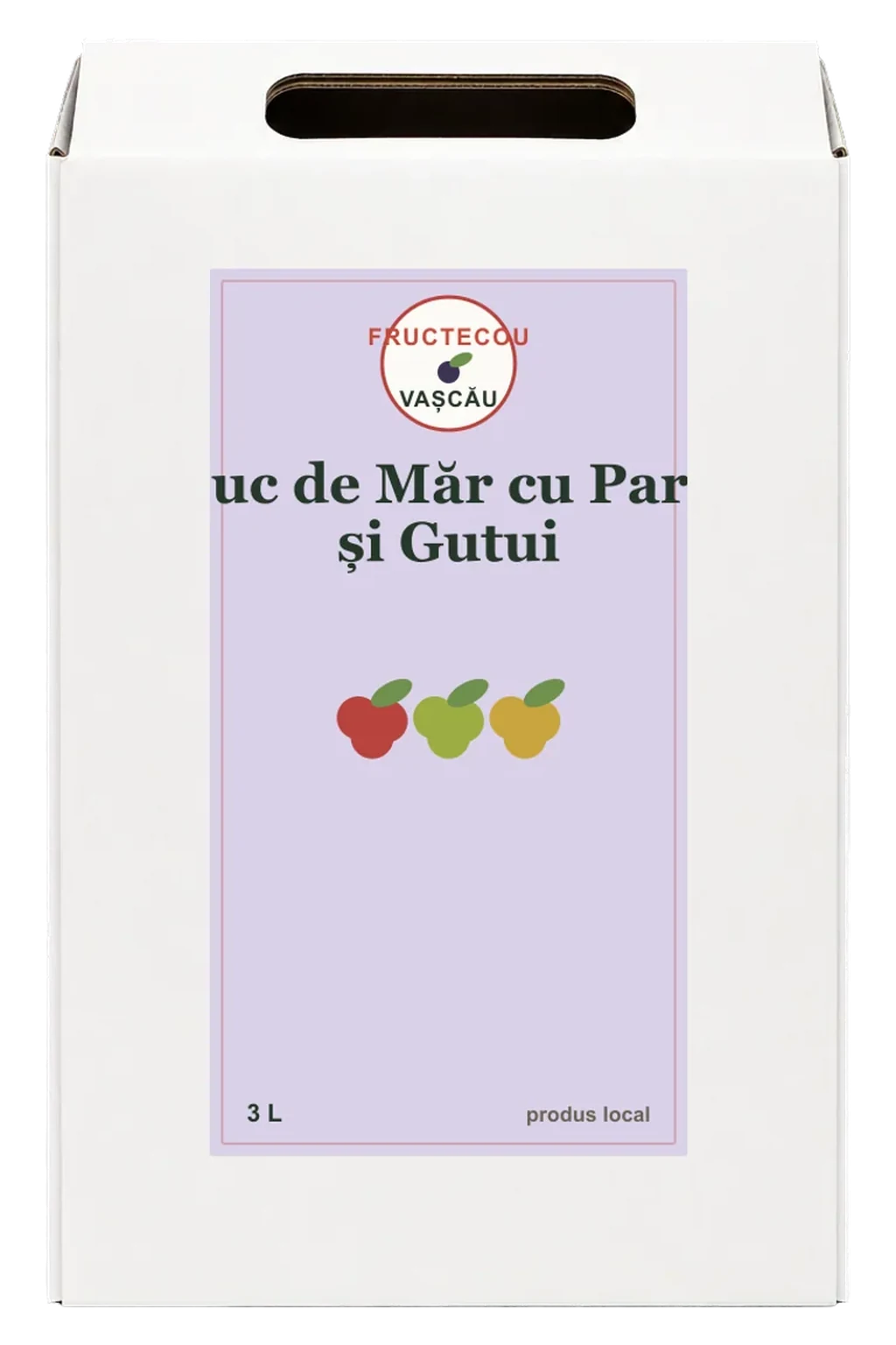 Suc de Măr cu Pară și Gutui, 3000 ml
