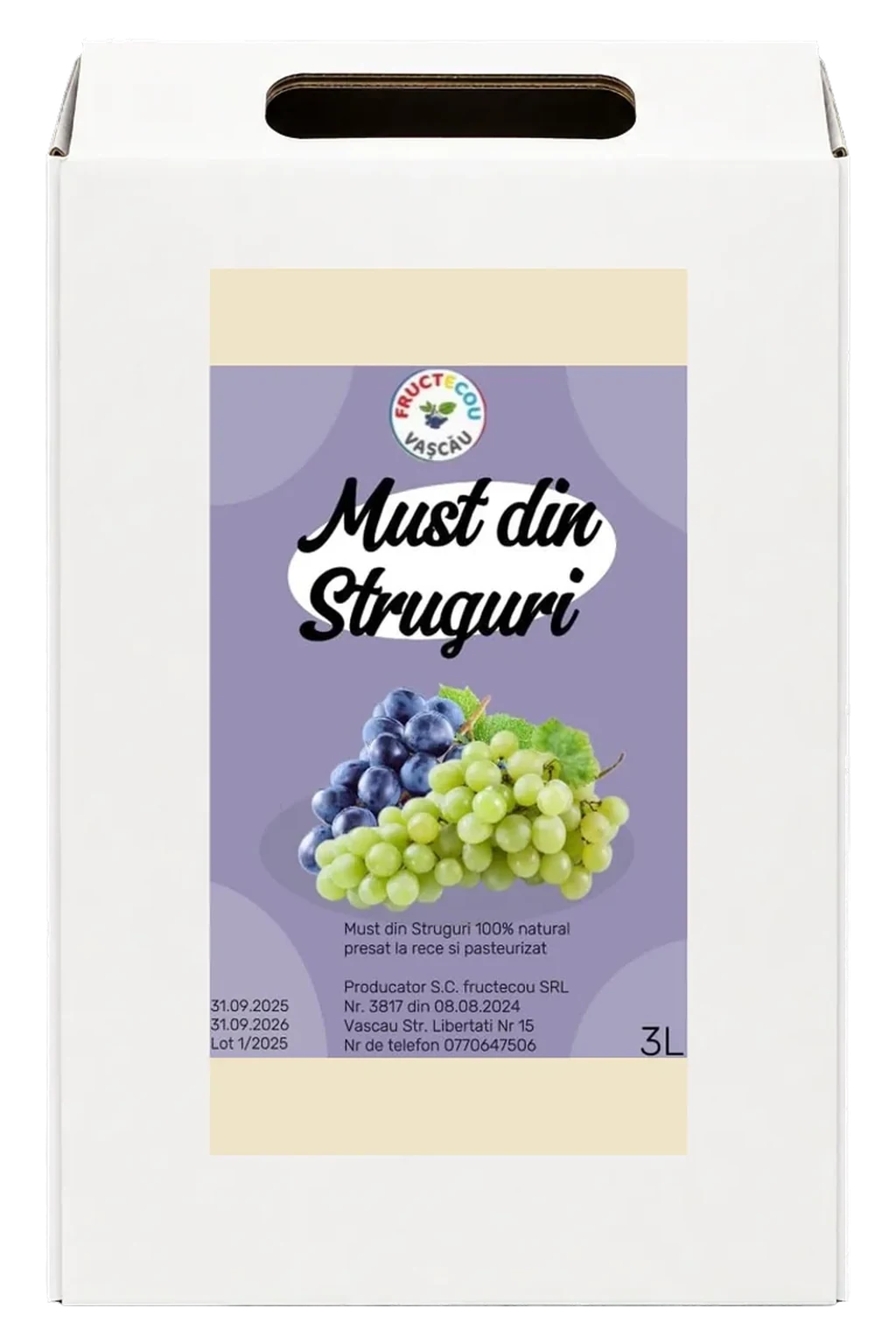 Must de Struguri, 3000 ml