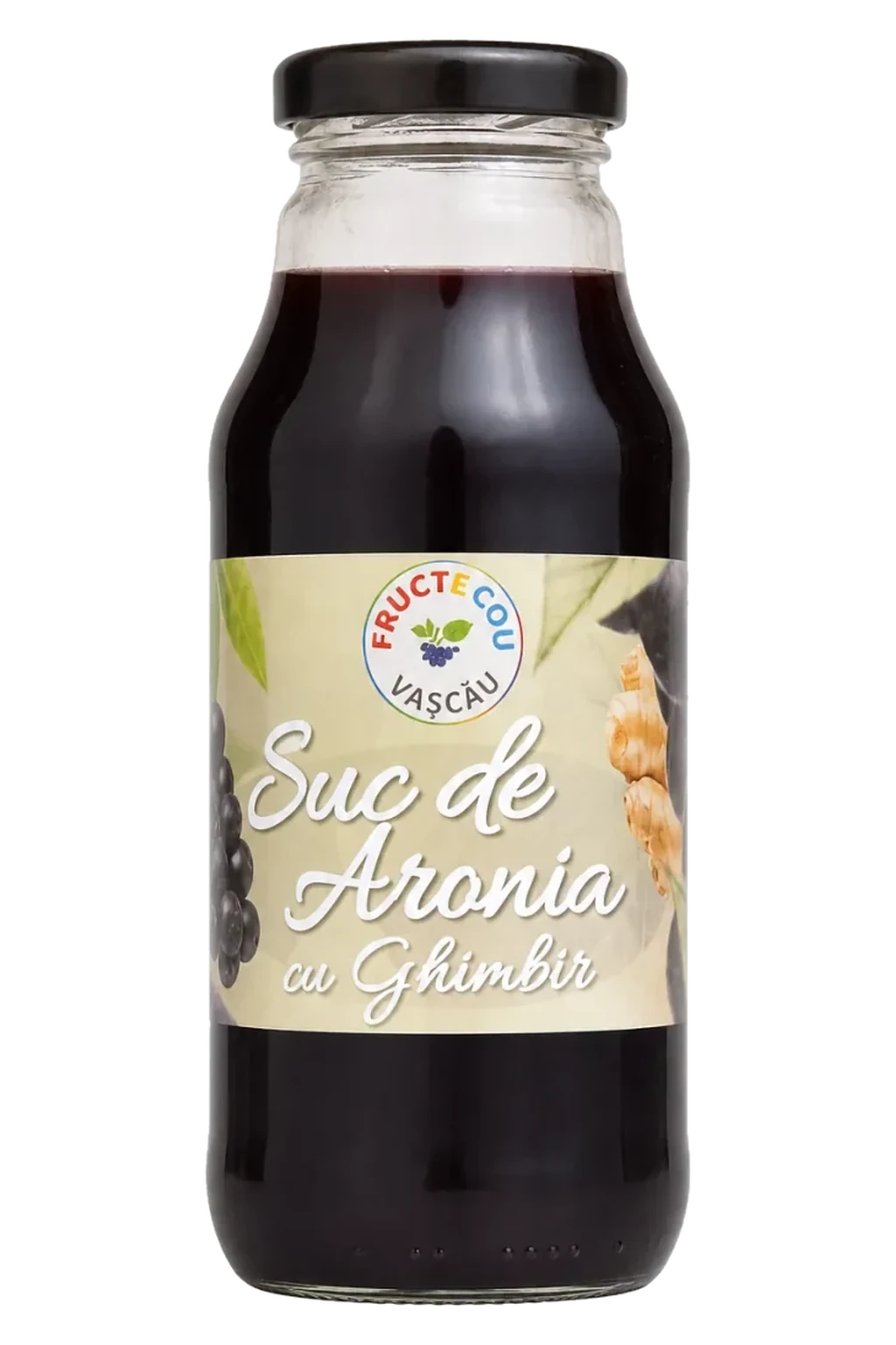 Suc de Aronia cu Ghimbir, 330 ml