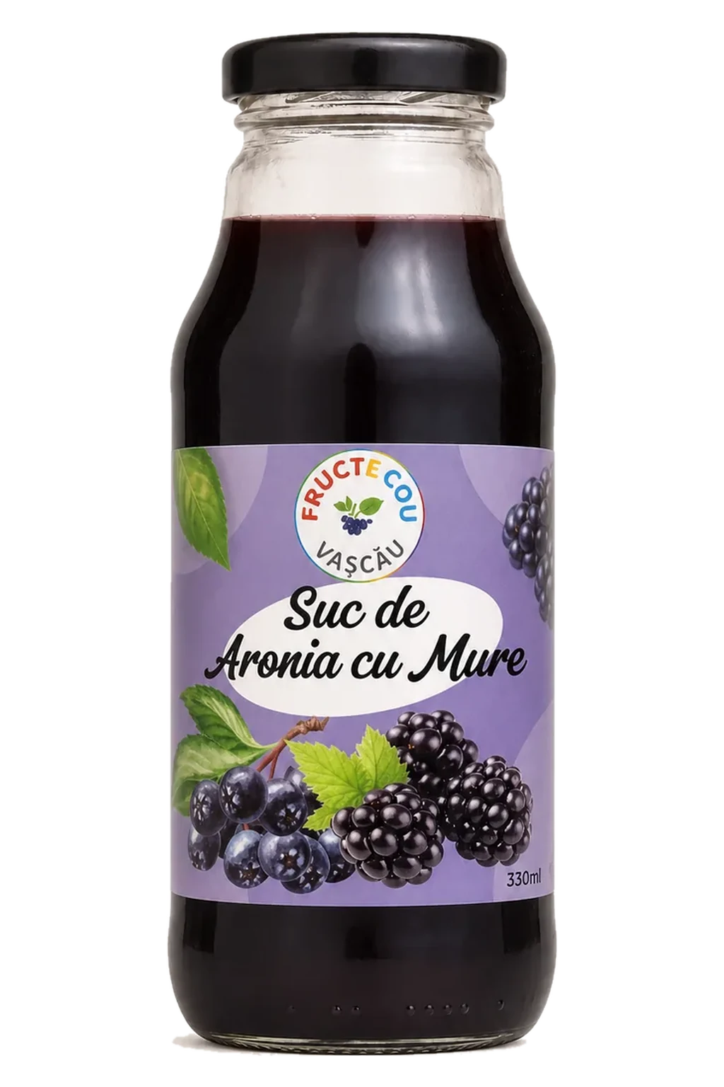 Suc de Aronia cu Mure, 330 ml
