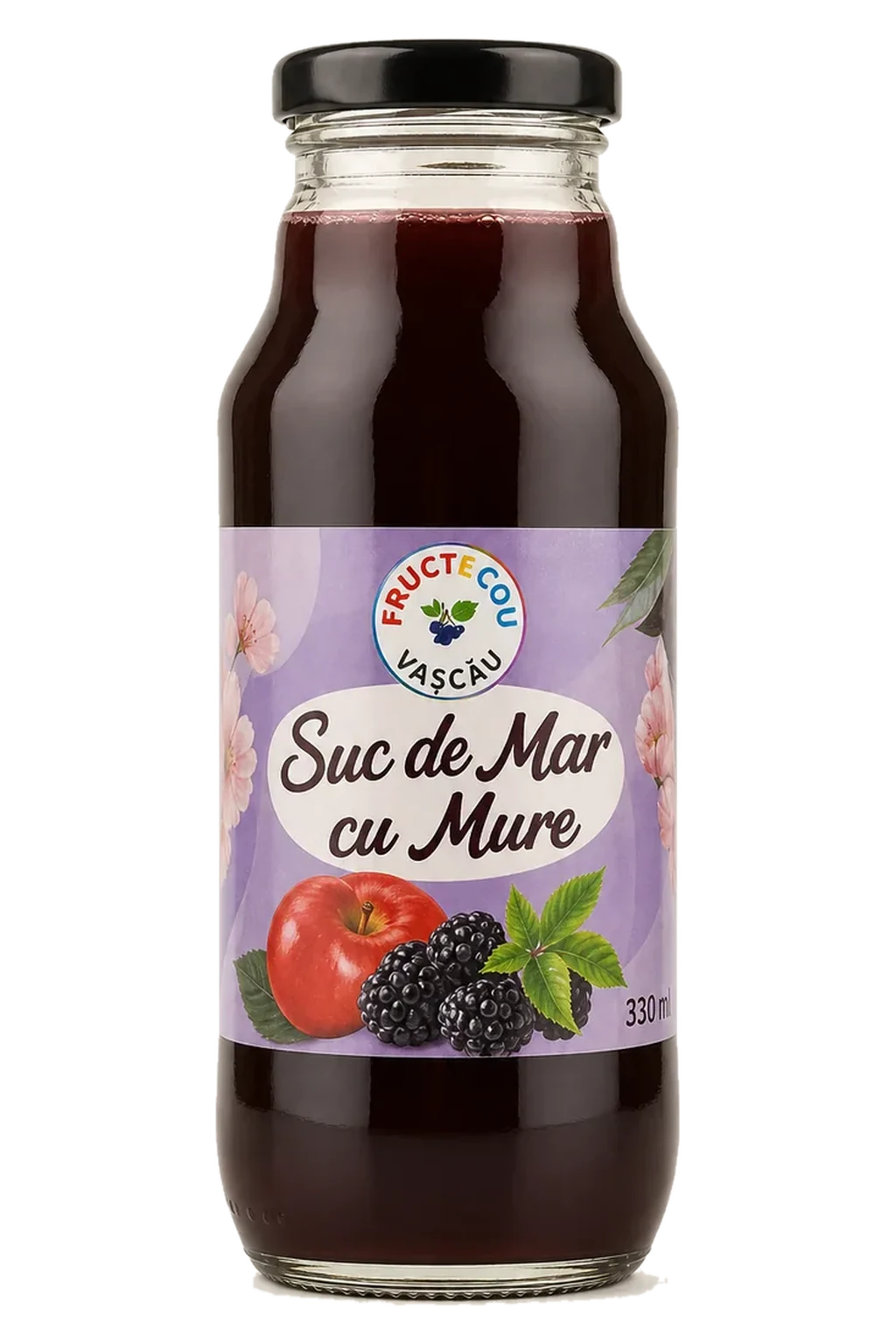 Suc de Măr cu Mure, 330 ml